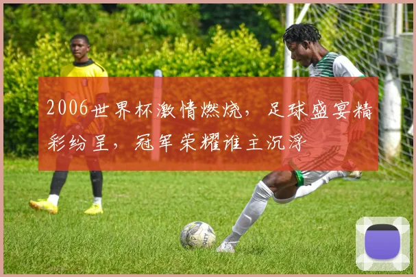 2006世界杯激情燃烧，足球盛宴精彩纷呈，冠军荣耀谁主沉浮