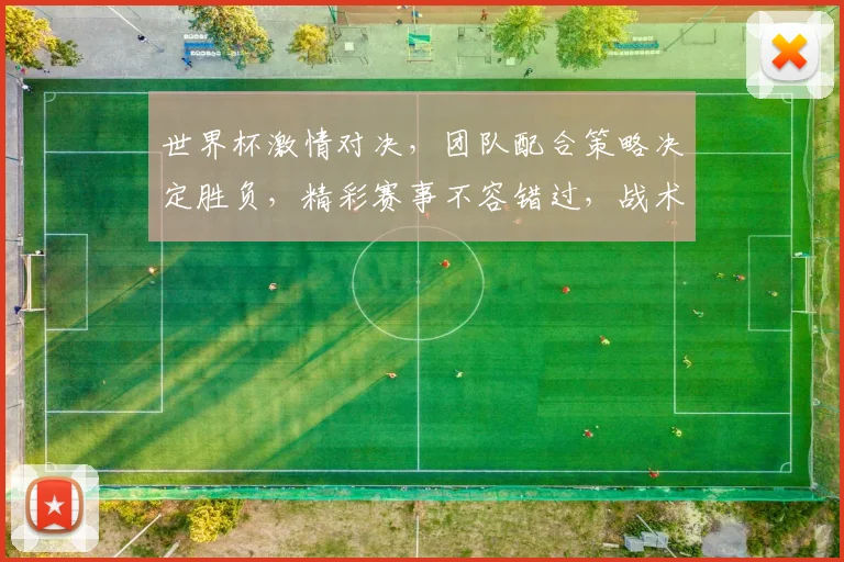 世界杯激情对决，团队配合策略决定胜负，精彩赛事不容错过，战术对决谁主沉浮